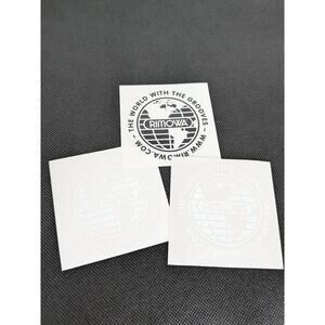 3 Rimowa Luggage Suitcase Sticker Bundle White & Black Branded Logo